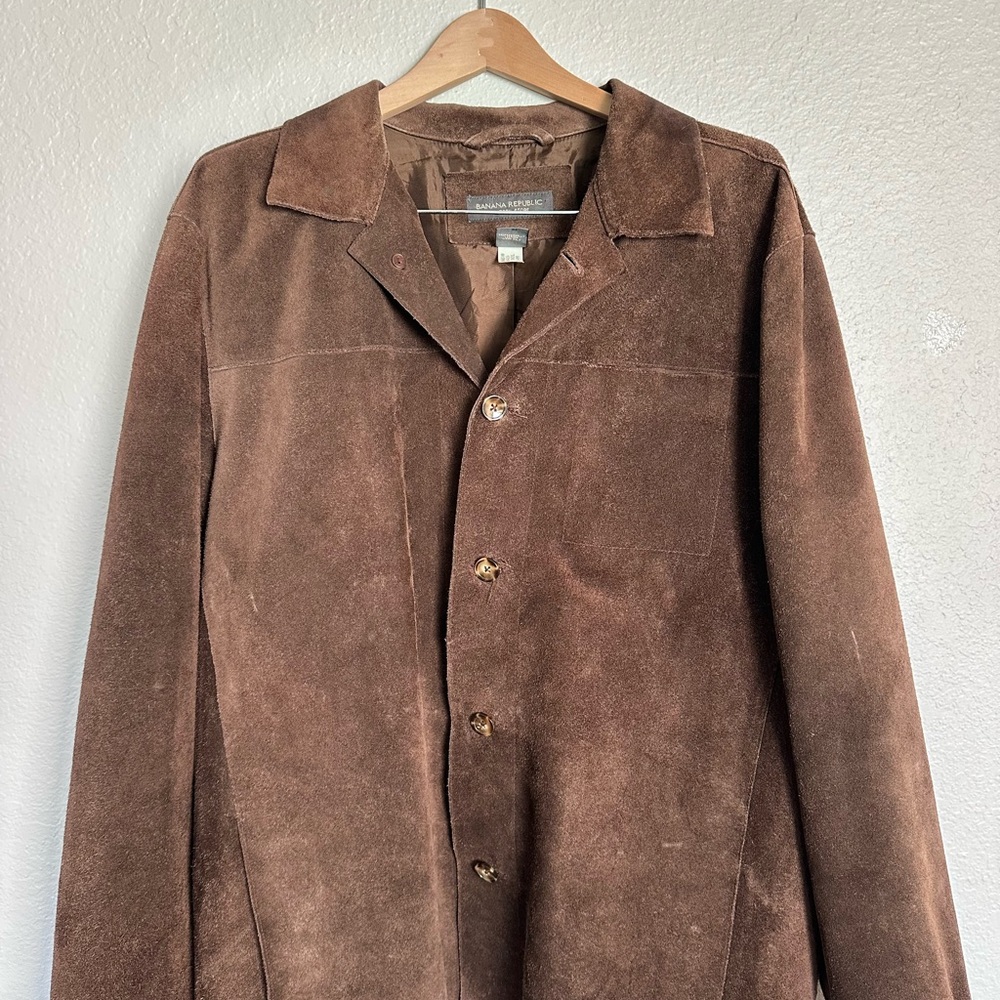 ‘Vintage’ Men’s Brown Suede Jacket